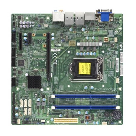 Supermicro X10SLQ-L-B LGA1150/Intel Q87/DDR3/SATA3&USB3.0/A&2GbE/MicroATX MBD-X10SLQ-L-B